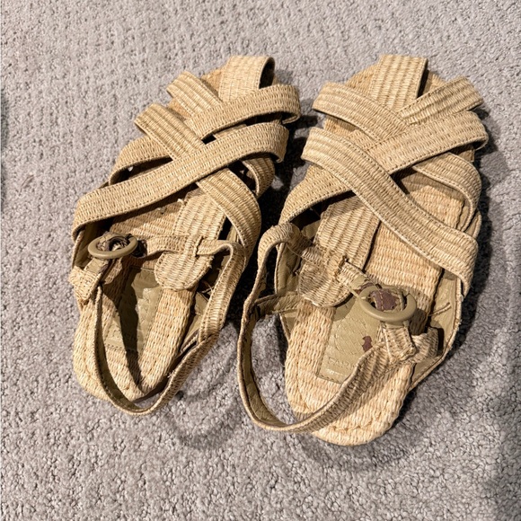 Farm Rio Raffia Sandals - Picture 3 of 6